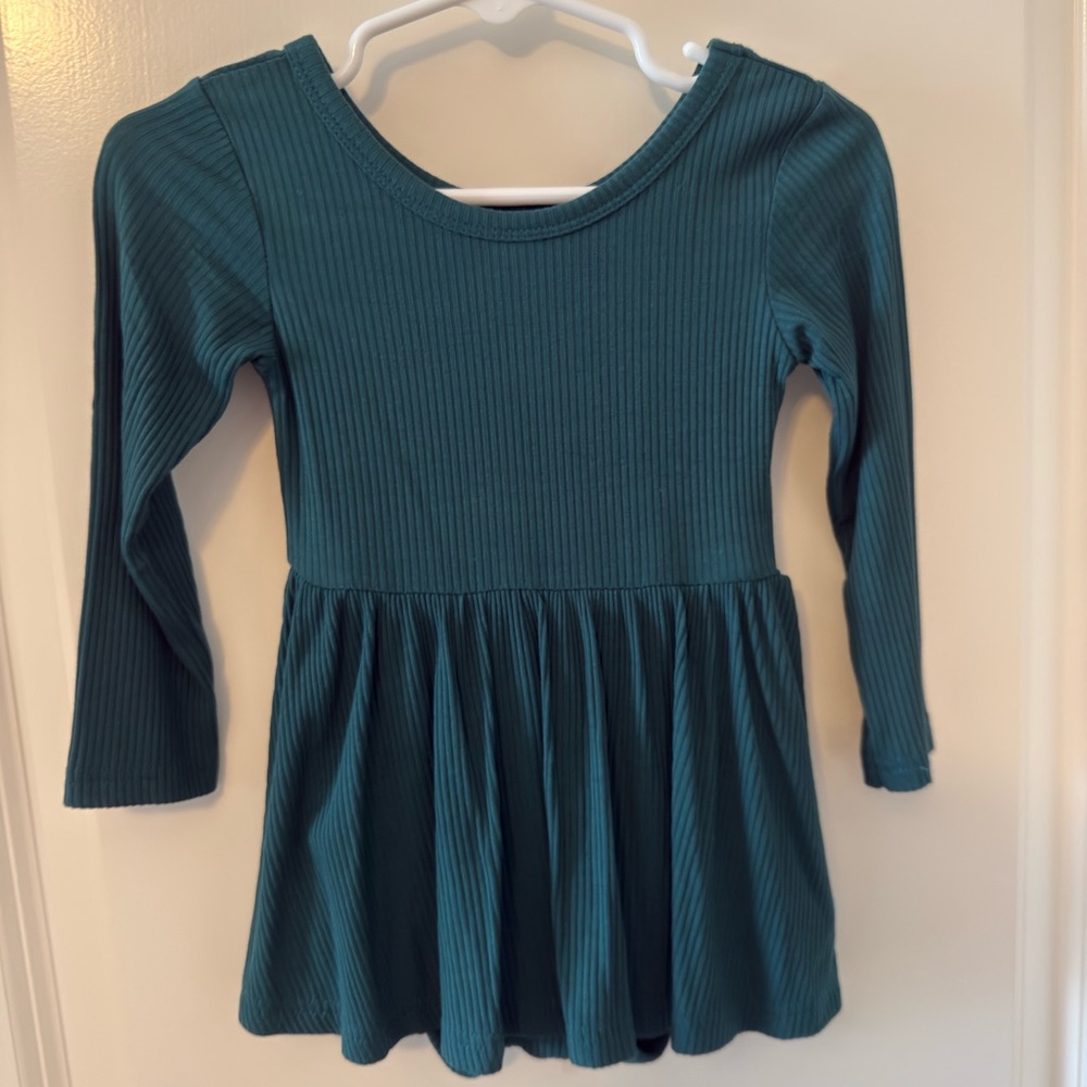 18-24 month little sleepies bodysuit twirl dress